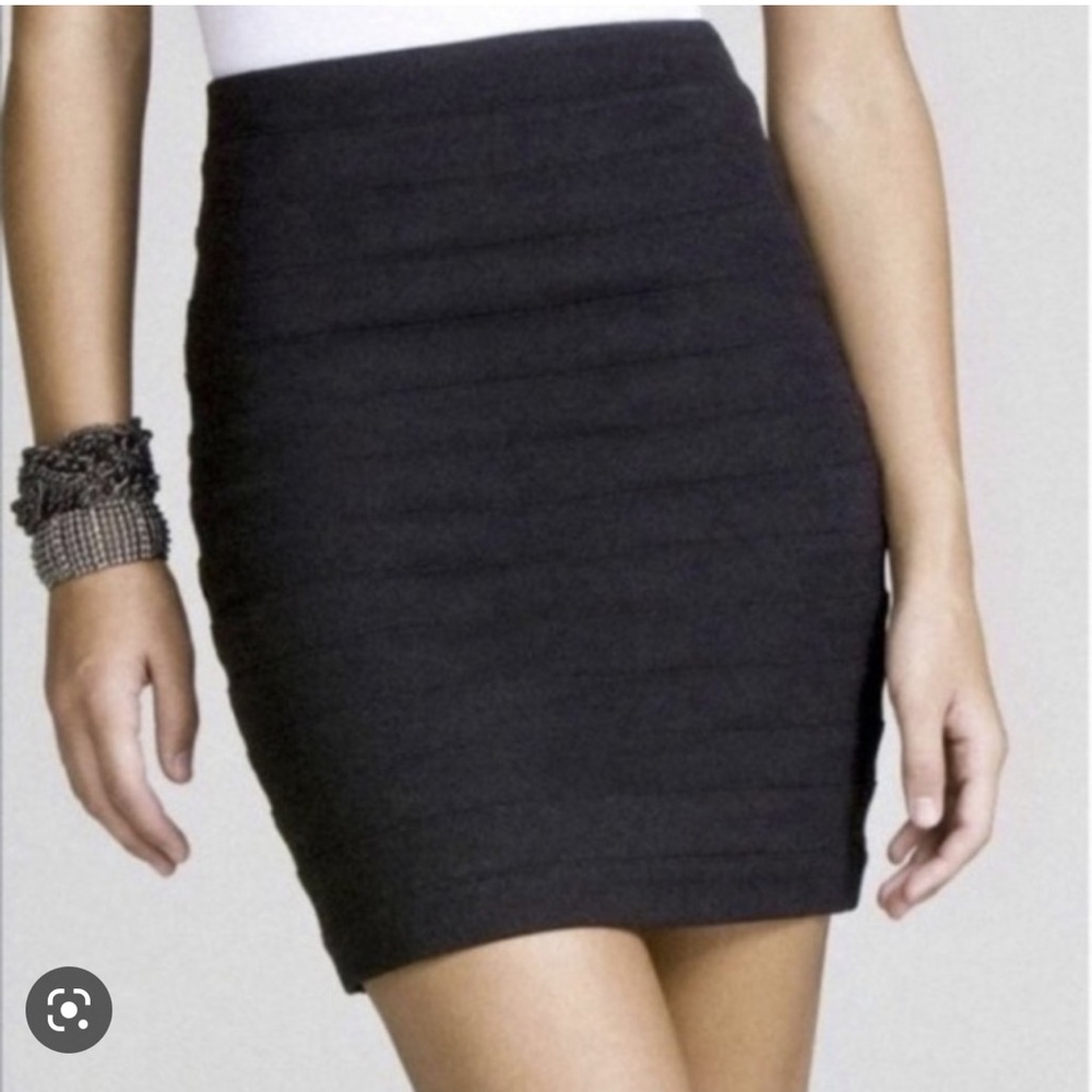 {Express} Banded Pencil Skirt